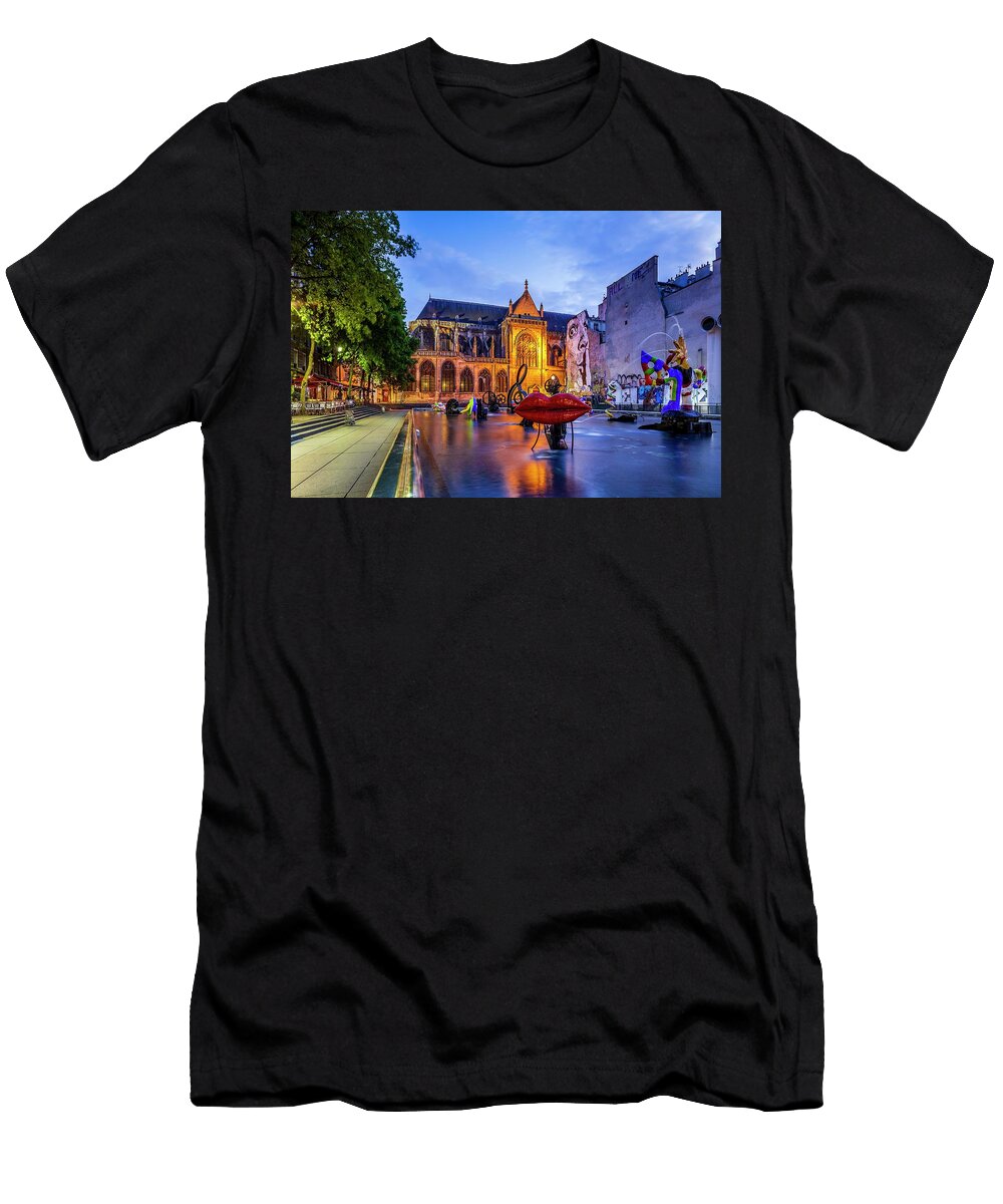 Pompidou Center in Paris Alessandro Saffo T-Shirt
