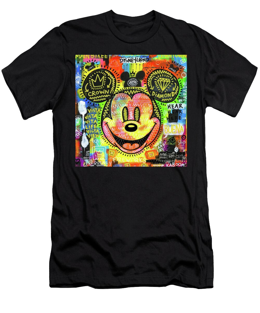 Pop Art Mickey Mouse Funny Tran Hong T-Shirt