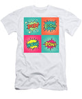 Pop Boom Wow Pow Delphimages Photo Creations T-Shirt