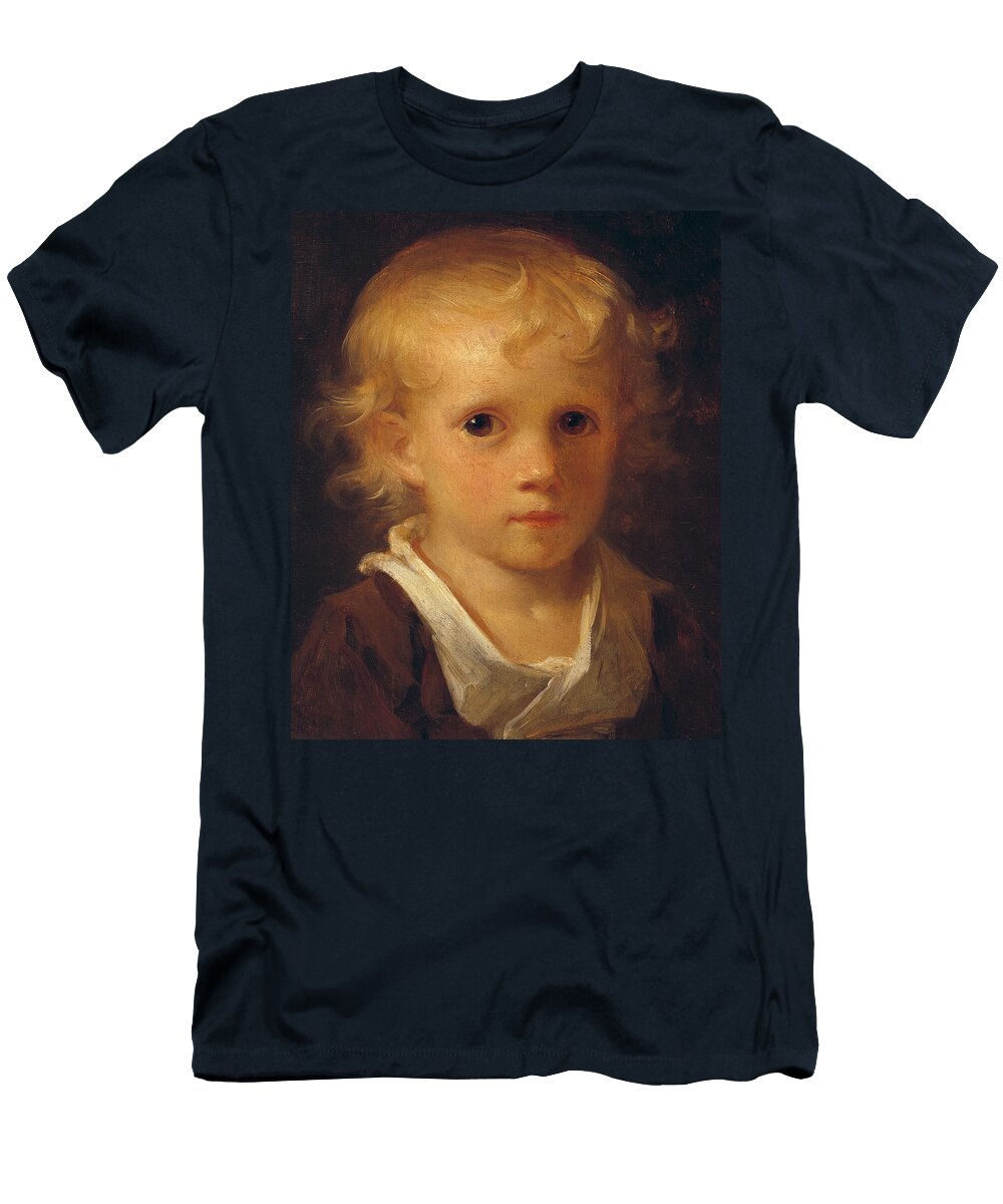 Portrait of a Child Jean Honore Fragonard T-Shirt
