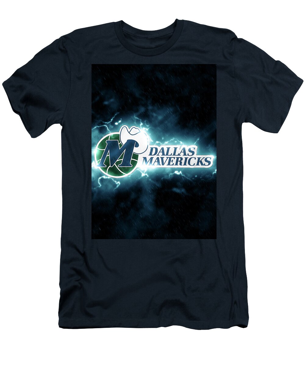 Poster Basketball Dallas Mavericks Leith Huber T-Shirt