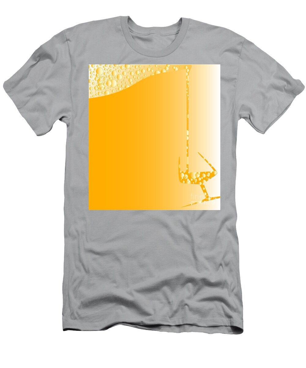 Pouring a Glass of Fizzy Wine Bigalbaloo Stock T-Shirt