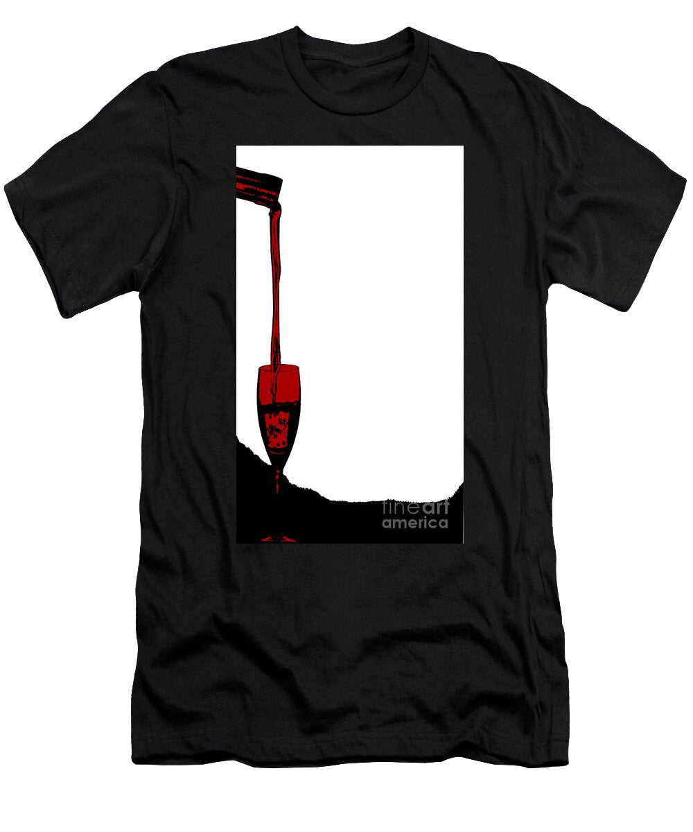 Pouring Red Wine Bigalbaloo Stock T-Shirt