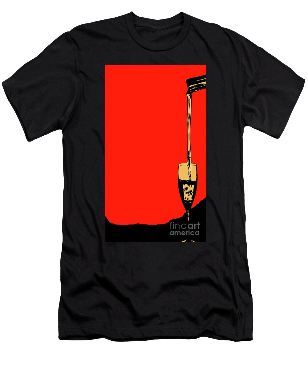 Pouring Wine Bigalbaloo Stock T-Shirt