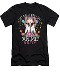 Precious Life Just a Girl Who Loves Anime K Pop Manga Lover Otaku Gift Retro Wave Ezone Prints T-Shirt