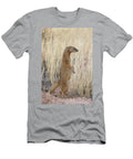 Pregnant Yellow Mongoose Standing on Hind Legs Kgalagadi Ann Steve Toon Natureplcom T-Shirt