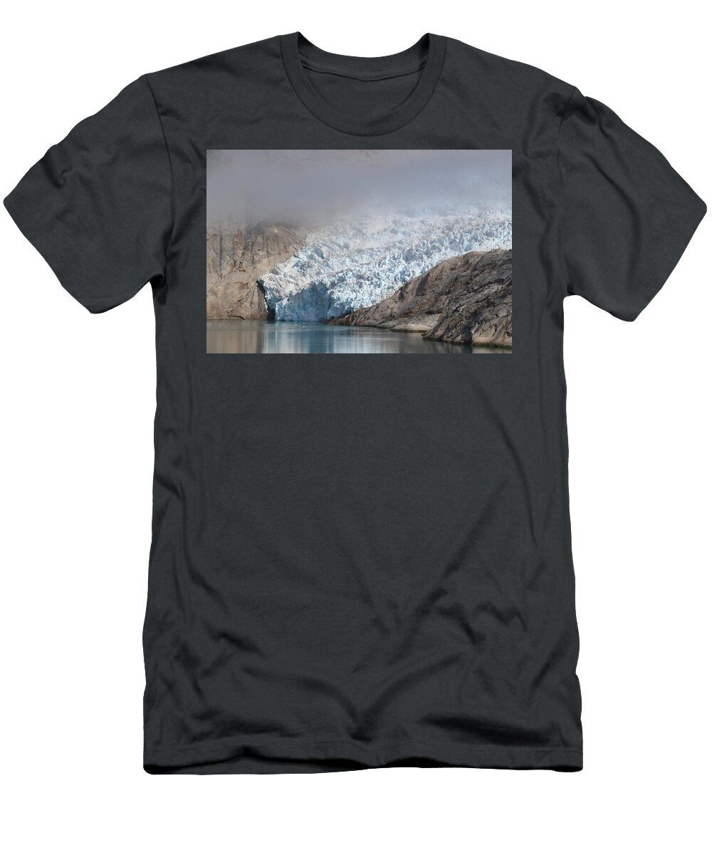 Prince Christian Sound Glacier of Bubbly Ice Sandra Kent T-Shirt