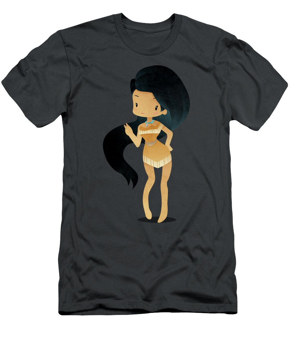 Princess Pocahuntas Paulo Capdeville T-Shirt