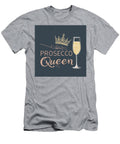 Prosecco Queen with Crown and Glass Nikki Everjoy T-Shirt