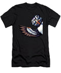Puffin Bird Beak Coastal with Sunglasses Funny Say Hi Bird Lover Watcher Birding Job T-Shirt