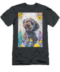 Puli Dog Frolicking in a Bubbly Bathtub Adrien Efren T-Shirt