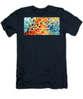 Pure Joy Colorful Abstract Art Sharon Cummings T-Shirt