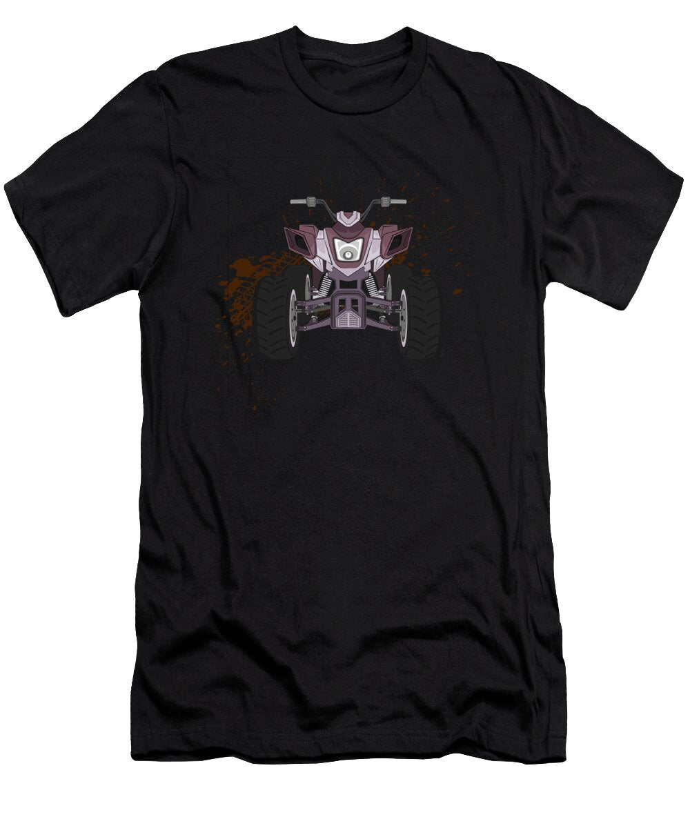 Quad Atv Biker Motorsport Offroad Sport Stunt Gift Thomas Larch T-Shirt