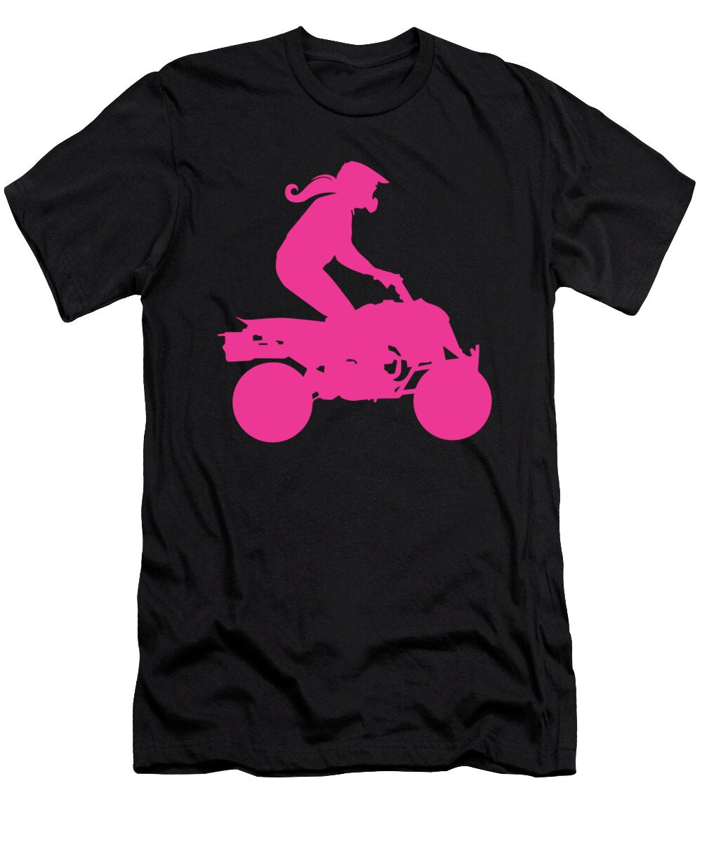 Quad Atv Rider Girl Mom Mother Offroad Gift Thomas Larch T-Shirt