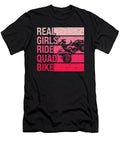 Quad Bike Riding Girl Funny Atv Wheeler Me T-Shirt