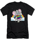 Rainbow Elephant Mister T-Shirt
