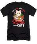 Ramen Cat Neko Anime Kawaii Otaku Girl Dnt Prints T-Shirt