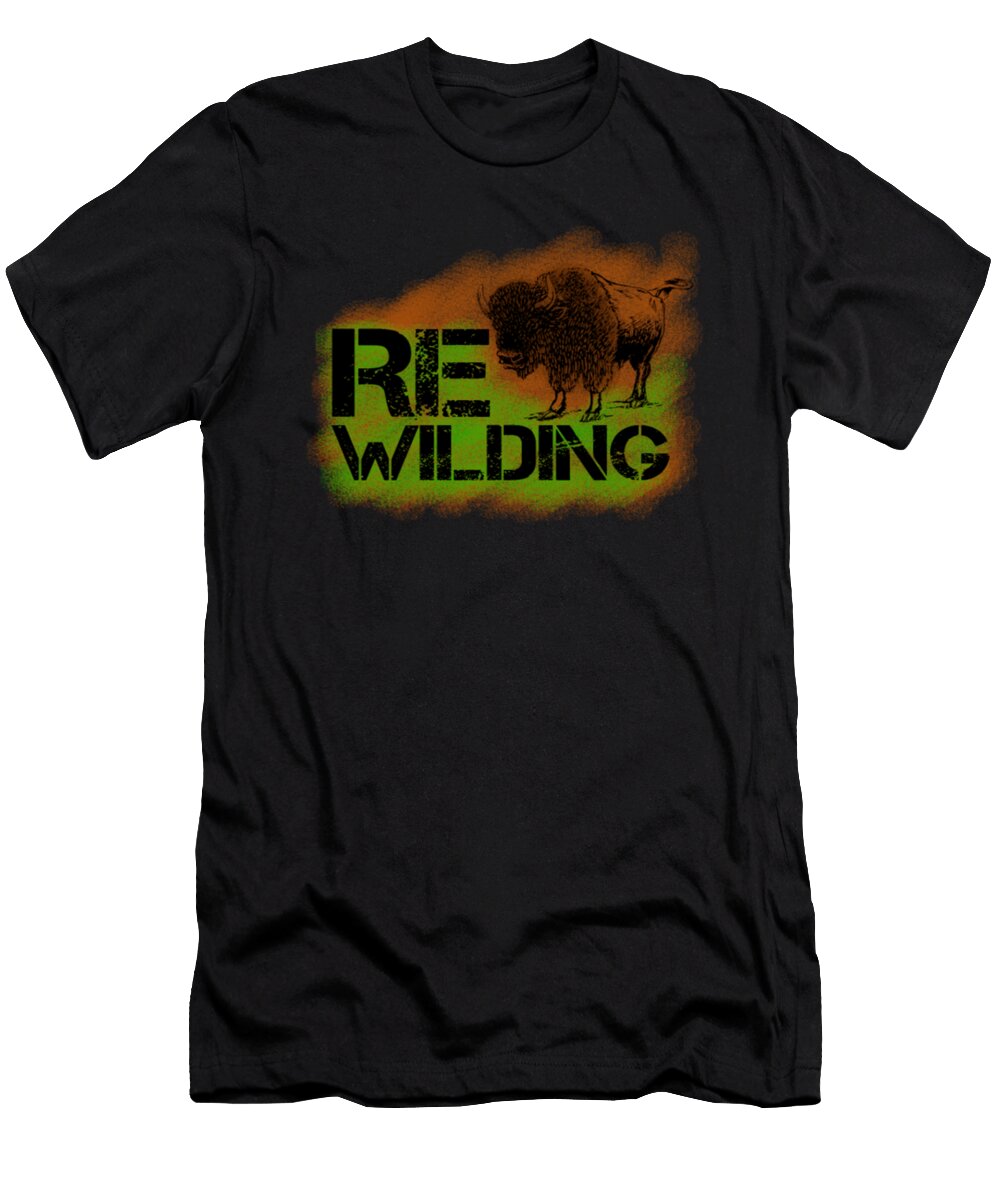 Re Wilding Bison Tinh Tran Le Thanh T-Shirt