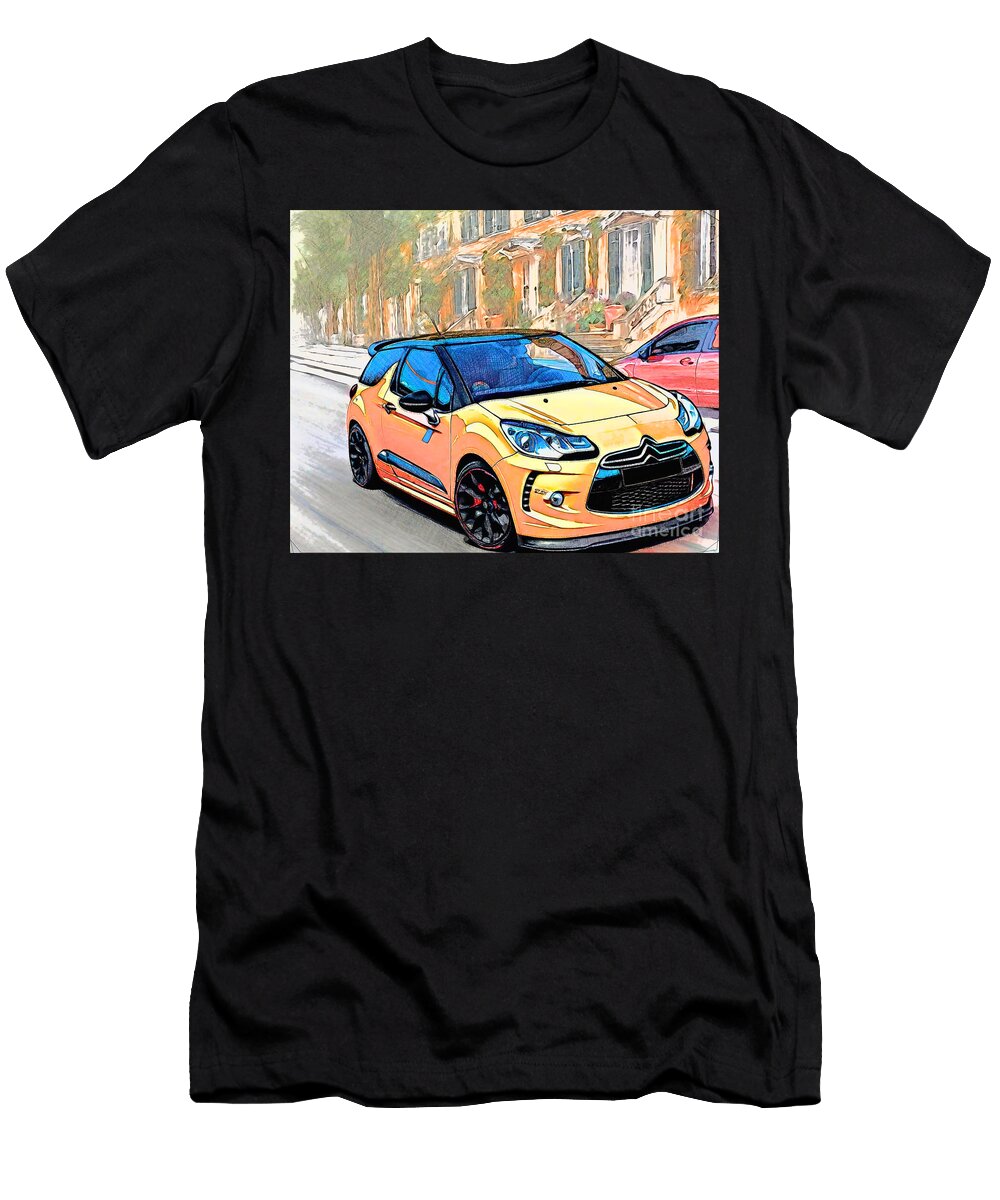 Re16288 2010 Citroen Ds3 Racing Lisa Sandra T-Shirt