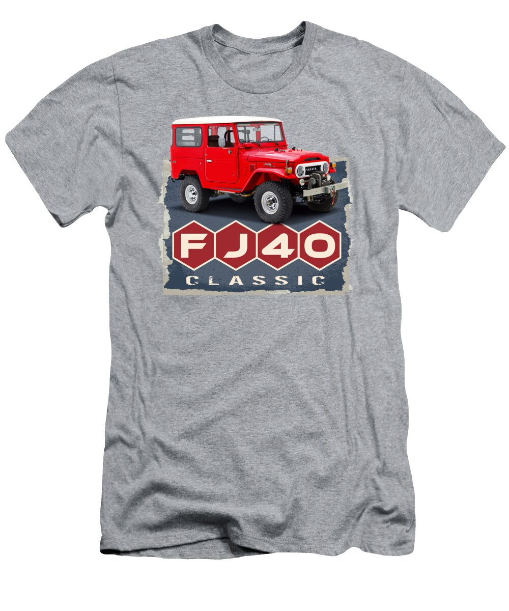 Red Classic Fj40 Paul Kuras T-Shirt