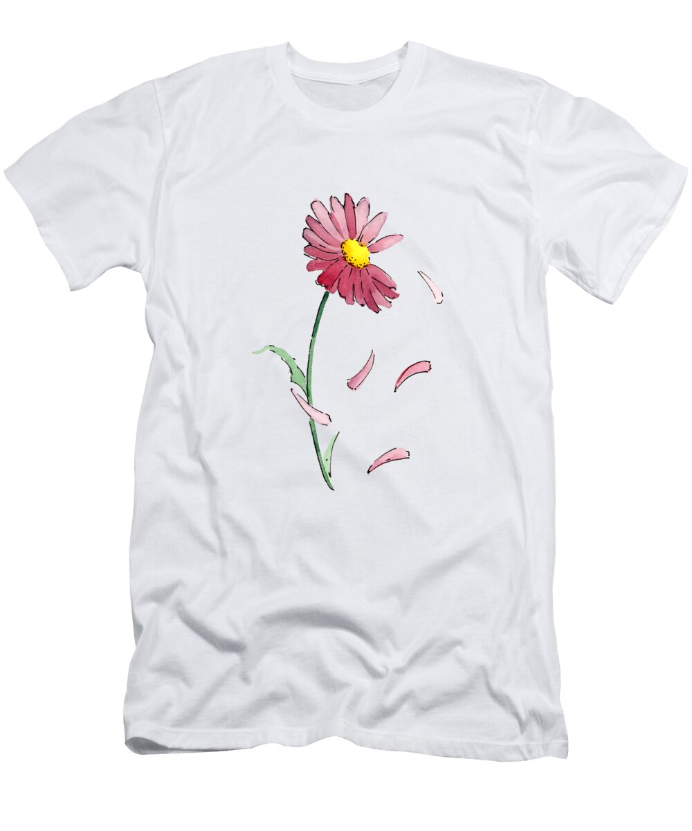Red Daisy D Rogers T-Shirt