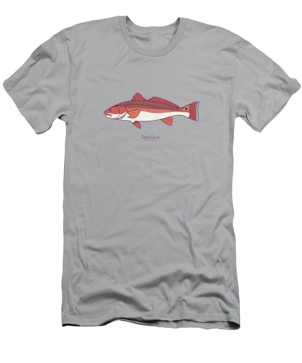 Red Drum Redfish Kevin Putman T-Shirt