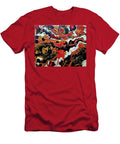 Red Surge Black Swann Designs T-Shirt