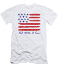 Red White and Toon Pontoon Boat Design Roxanne Rockvam T-Shirt