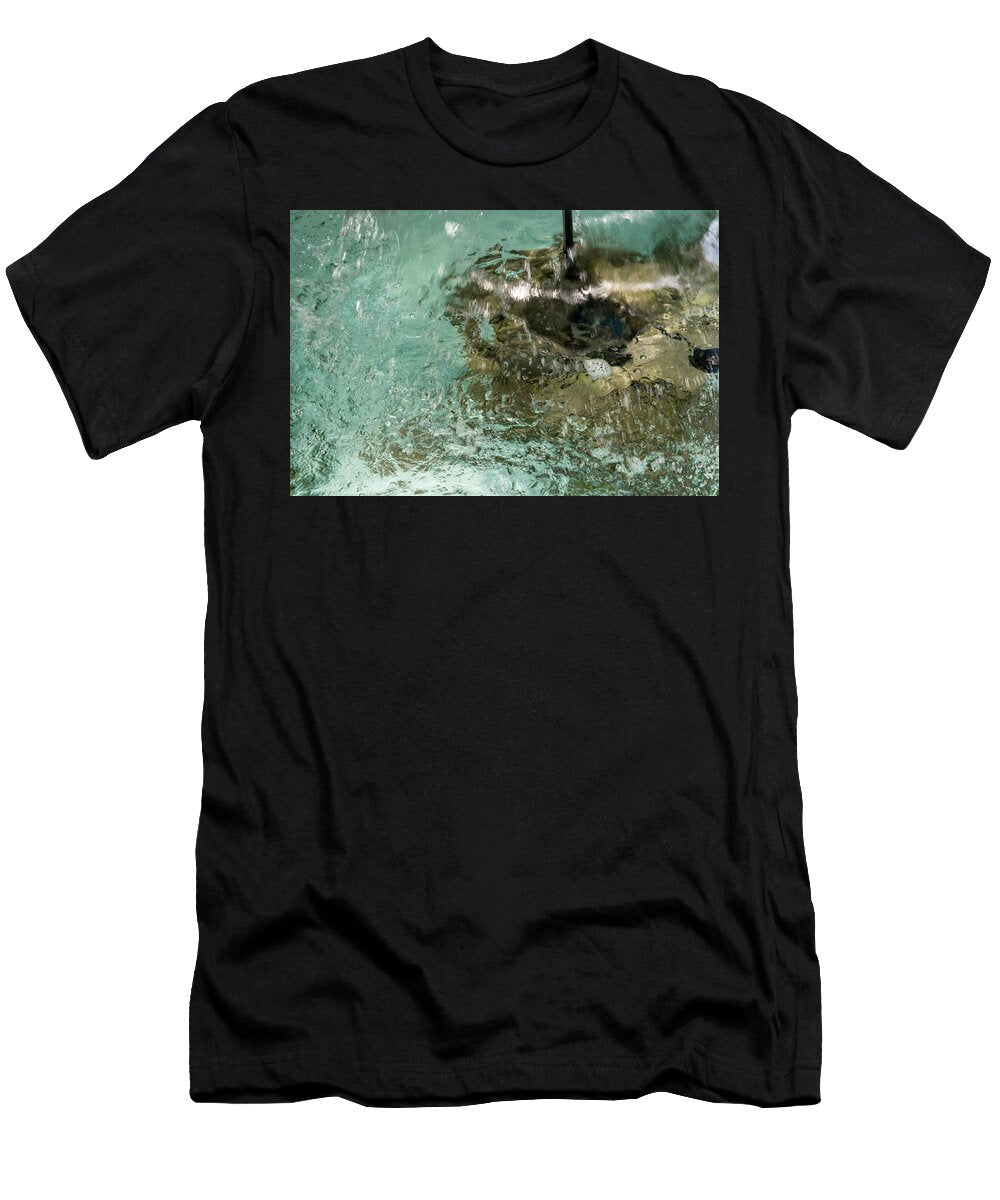 Refreshing Abstraction of a Fountain Georgia Mizuleva T-Shirt