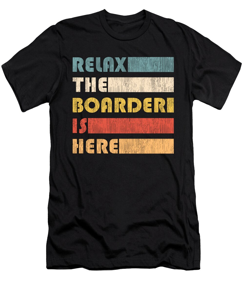 Relax the Boarder for Snowboard Fuzius T-Shirt