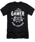 Retro Gamer and a Father Game Controller Fathers Day Father Videogames Gift Tom Giant T-Shirt