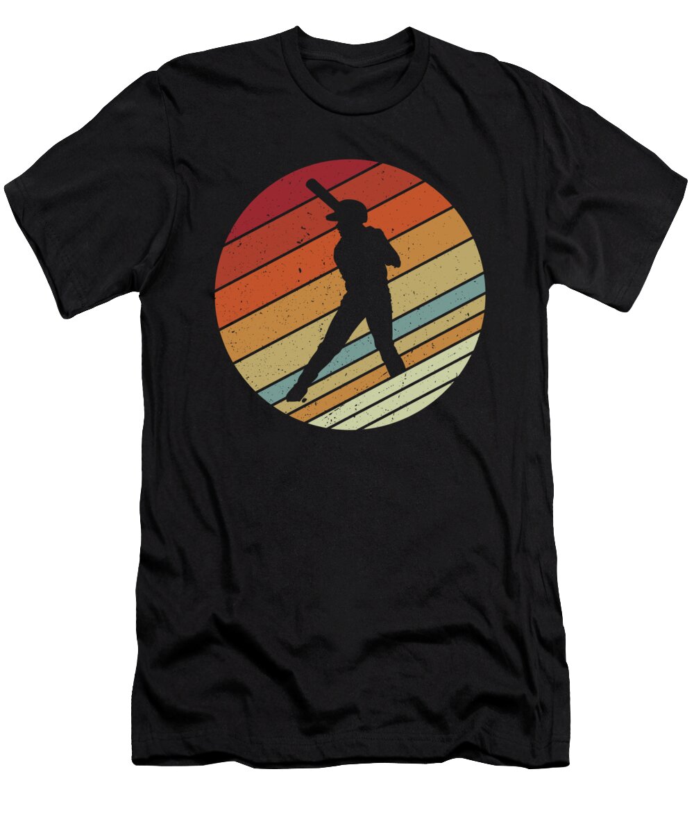 Retro Vinatge Style Sports Mad Softball Orange Pieces T-Shirt