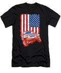 Retro Vintage Jeep American Flag Tinh Tran Le Thanh T-Shirt