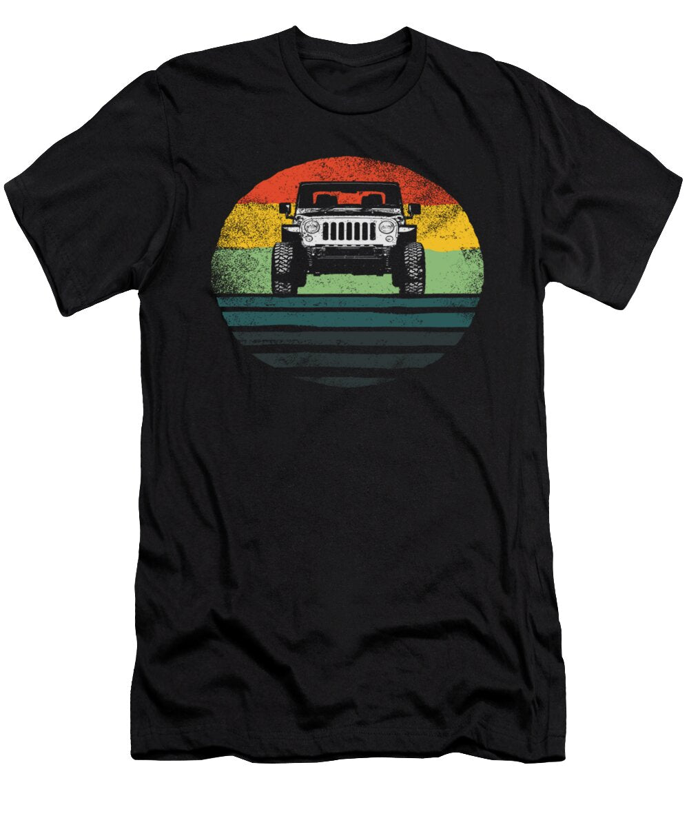 Retro Vintage Jeep Gift Tinh Tran Le Thanh T-Shirt