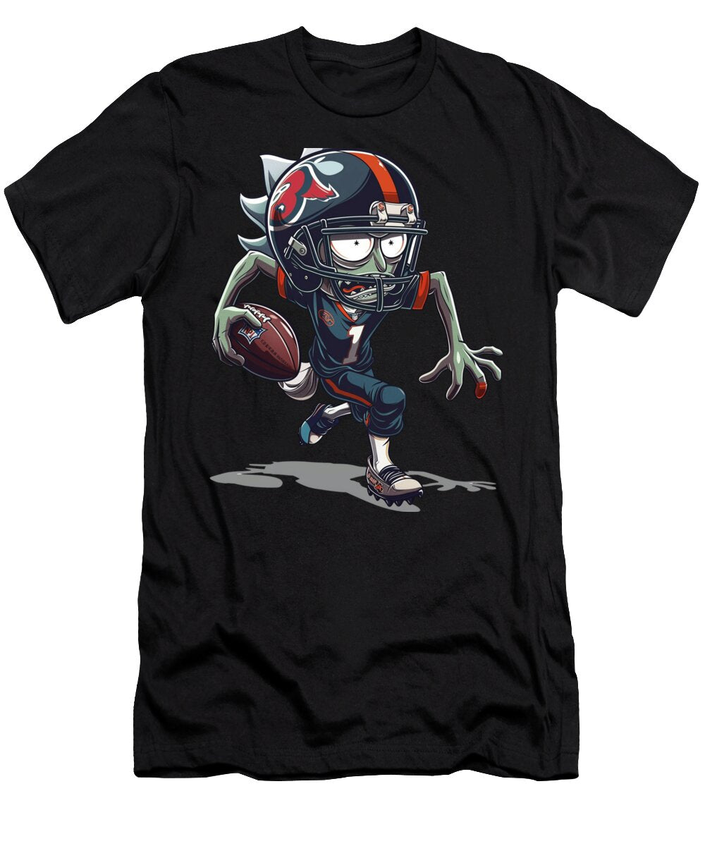 Rick and Morty Vs Atlanta Braves Toon Outfield Adventure Mizorey T-Shirt