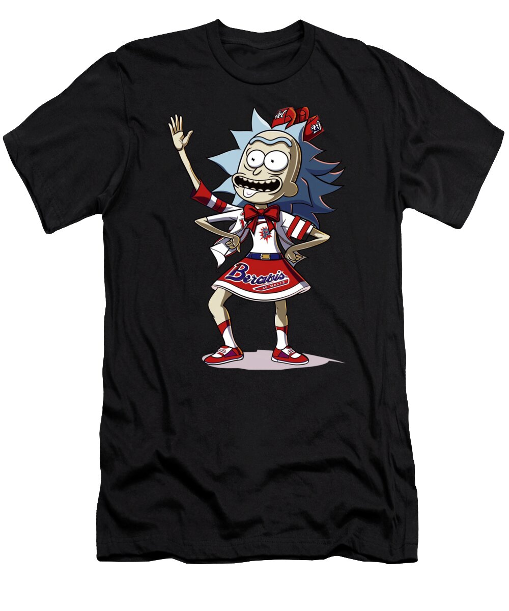 Rick and Morty Vs Atlanta Braves Toon Rivals Mizorey T-Shirt