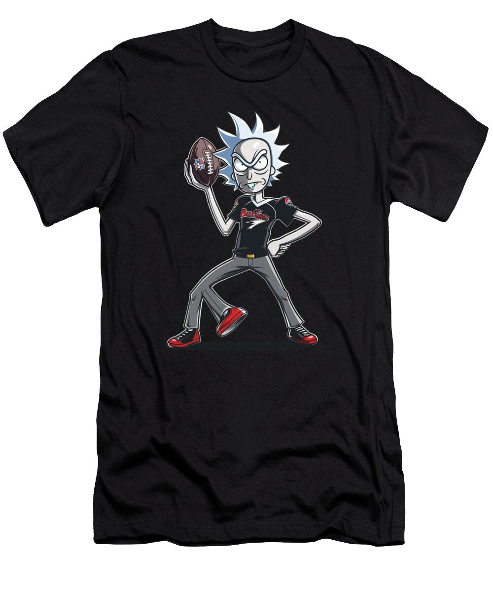 Rick and Morty Vs Atlanta Braves Toons Take Diamond Mizorey T-Shirt