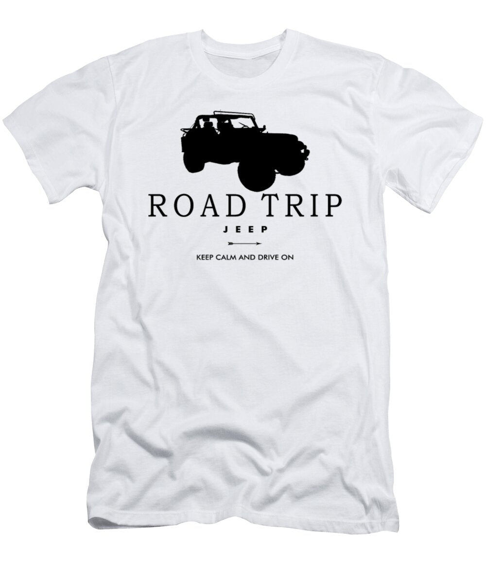 Road Trip Jeep Keep Calm and Drive on Tinh Tran Le Thanh T-Shirt
