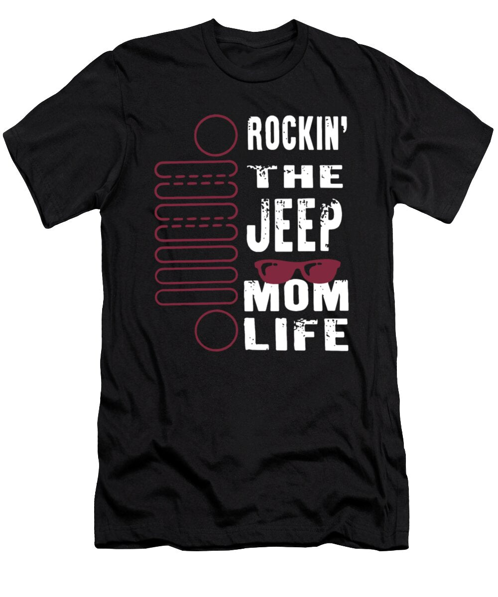 Rockin the Jeep Mom Life Tinh Tran Le Thanh T-Shirt