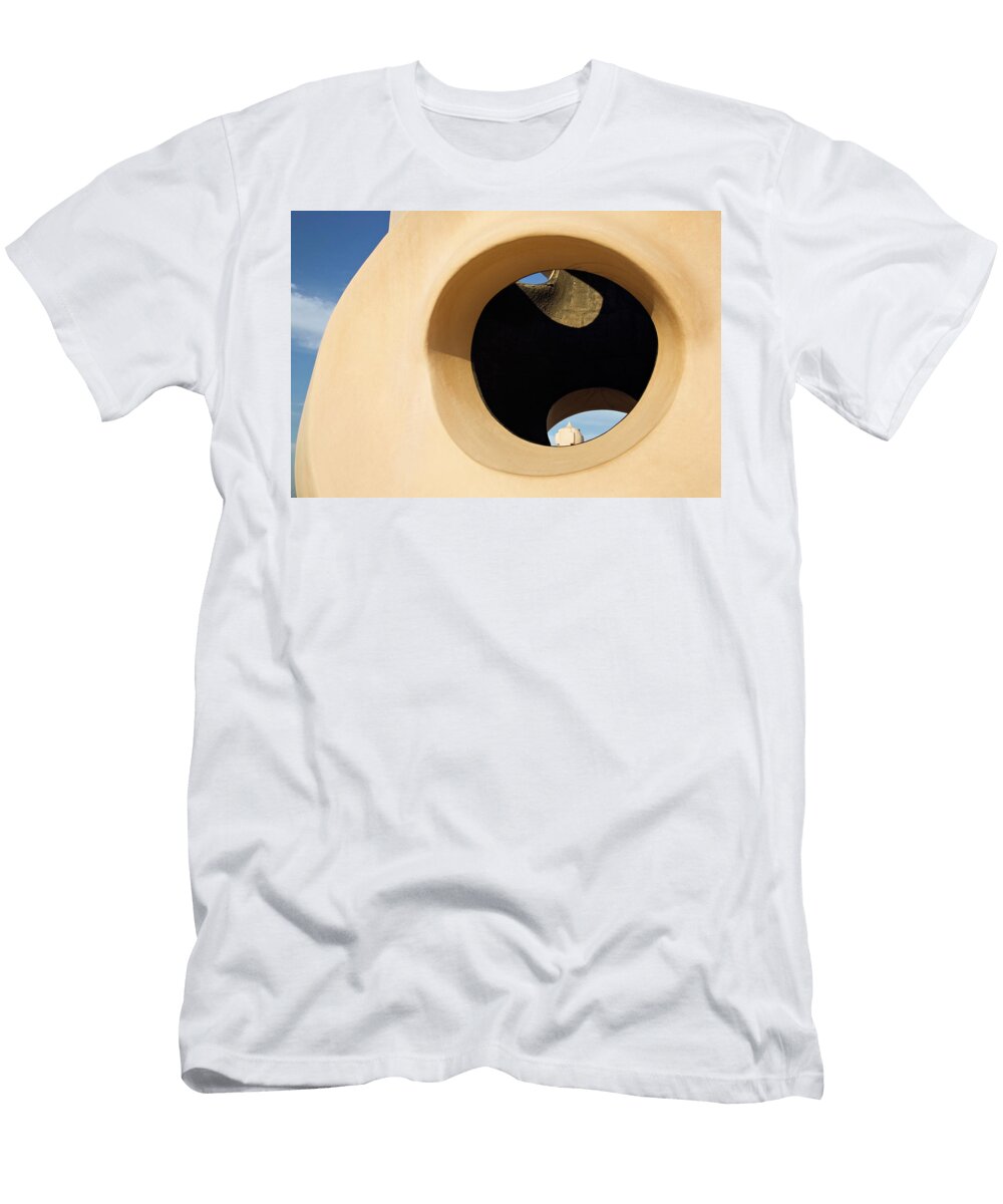 Roof At Casa Mila Spain Paul Panayiotou T-Shirt