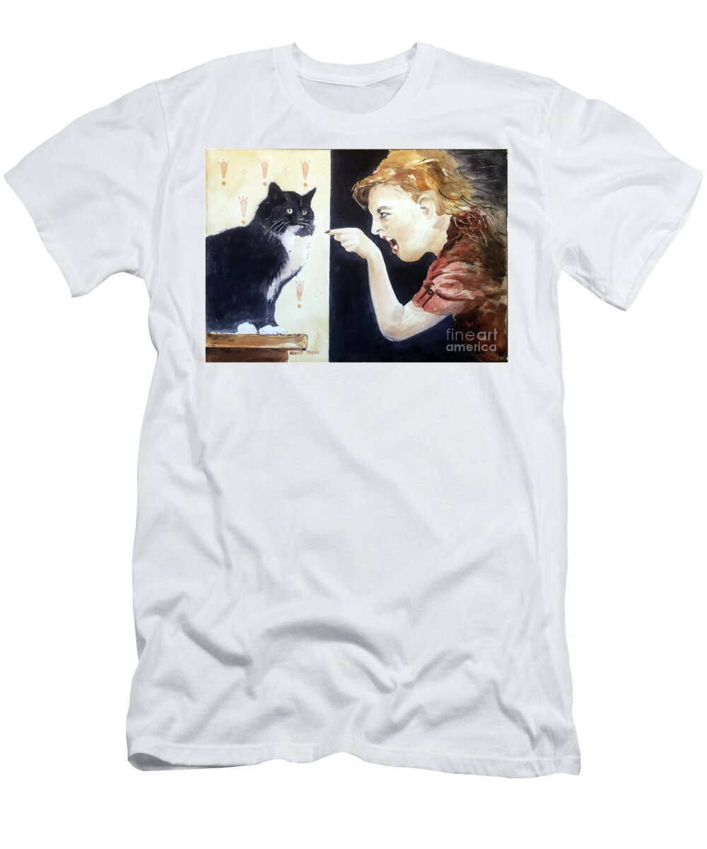 Room to Cuss a Cat Monte Toon T-Shirt