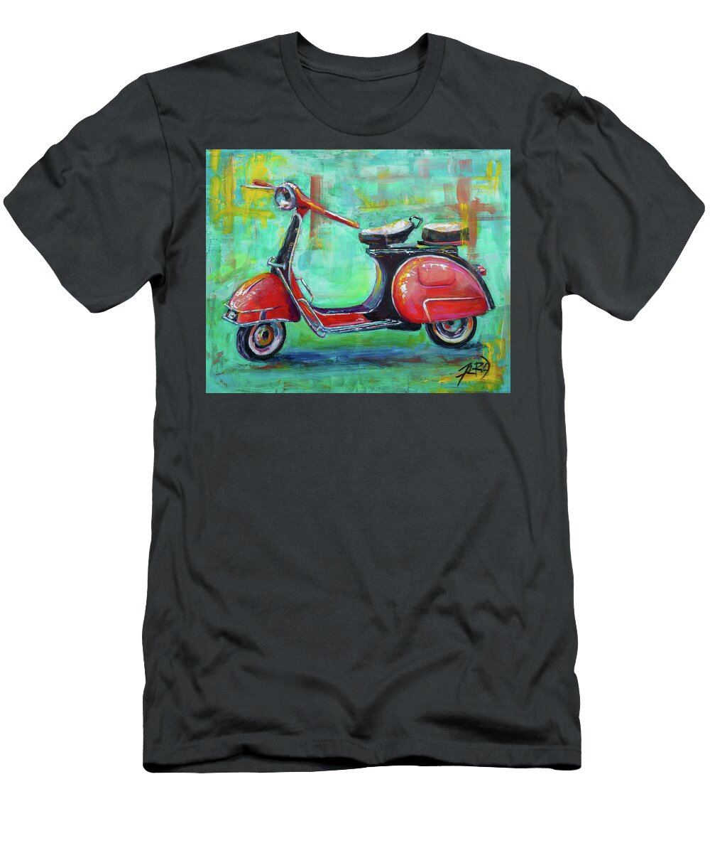 Rossa Vespa Robert Ferd Frank T-Shirt
