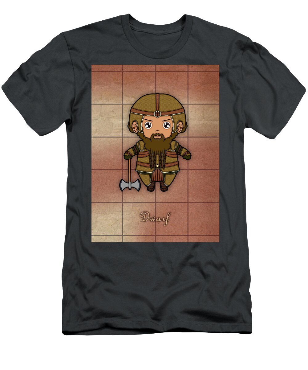 Rpg Dwarf Cleric Ashleigh Roberts T-Shirt
