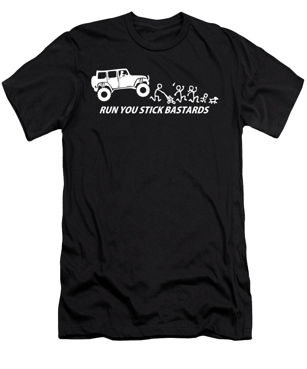 Run You Stick Bastards Jeep Tinh Tran Le Thanh T-Shirt