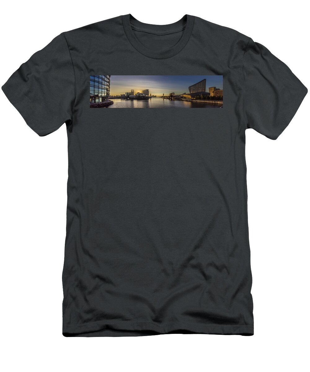 Salford Quays in the Morning Paul Madden T-Shirt