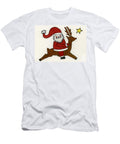 Santa and Raindeer Norma Appleton T-Shirt