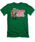 Santa Claus Is Comin to Town Santa Logo Brand a T-Shirt