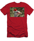 Santa Ostrich Ho Ho Ho Patti Deters T-Shirt