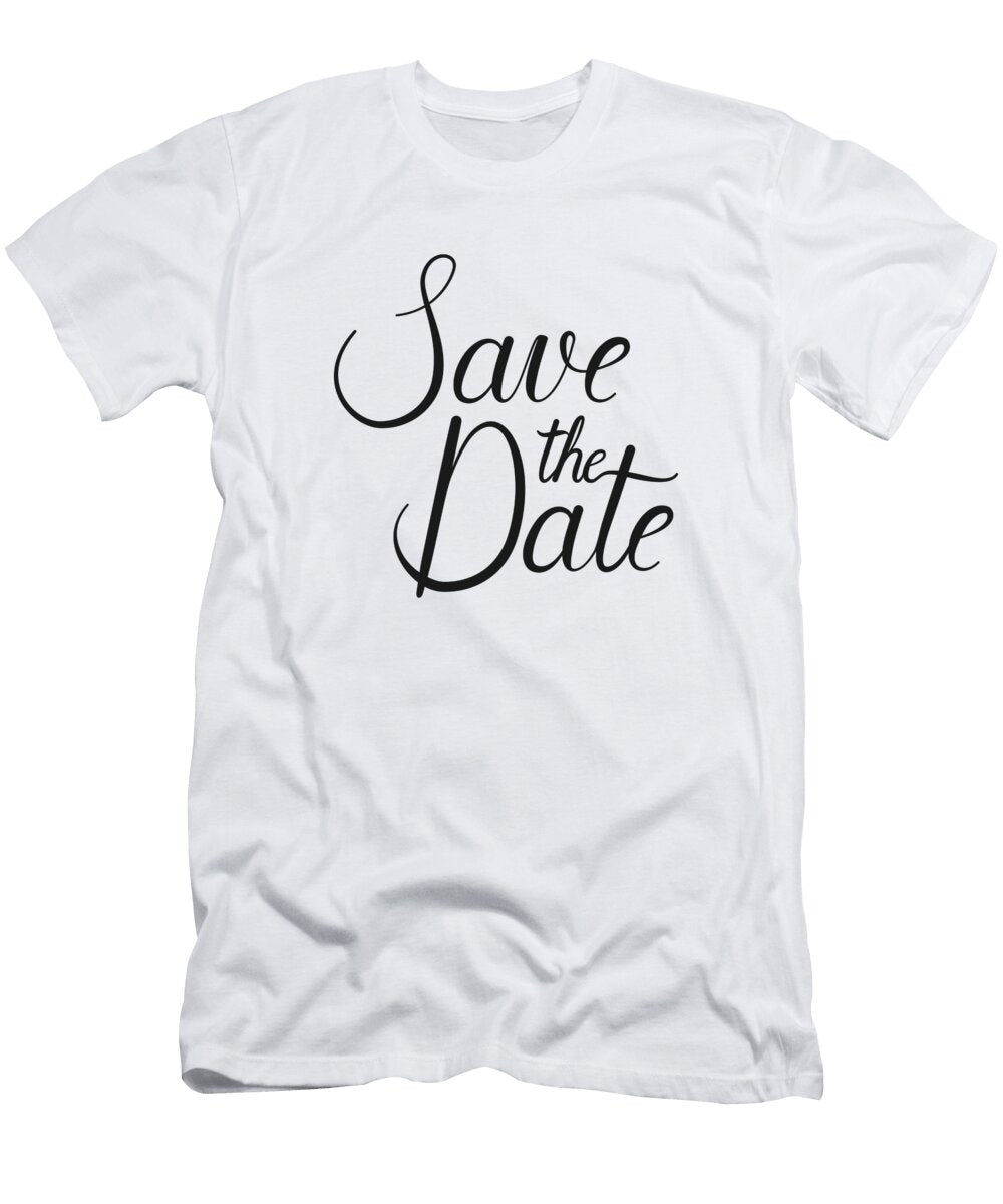 Save the Date Invitation Vector Tim Hester T-Shirt