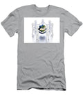 Save the Earth Concept Toon Men Protect the Globe in a Circle Michal Bednarek T-Shirt